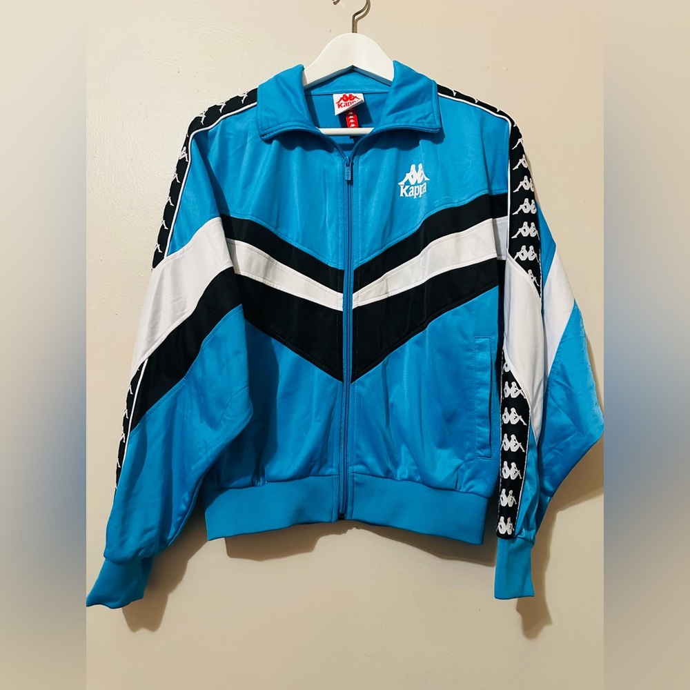 Kappa authentic football evok powder blue jacket